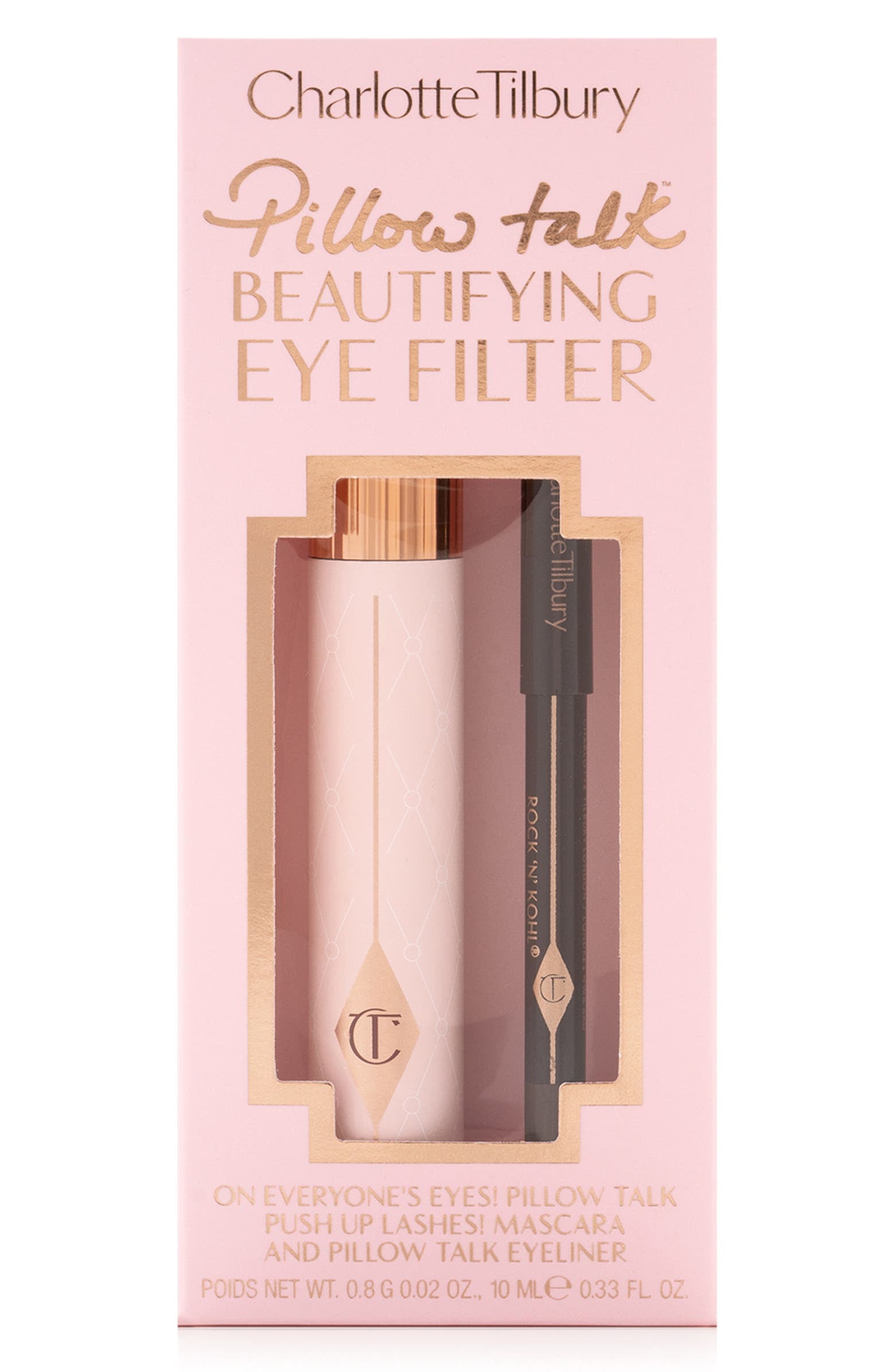 Charlotte Tilbury Pillow Talk Push Up and Define Iconic Eye Kit