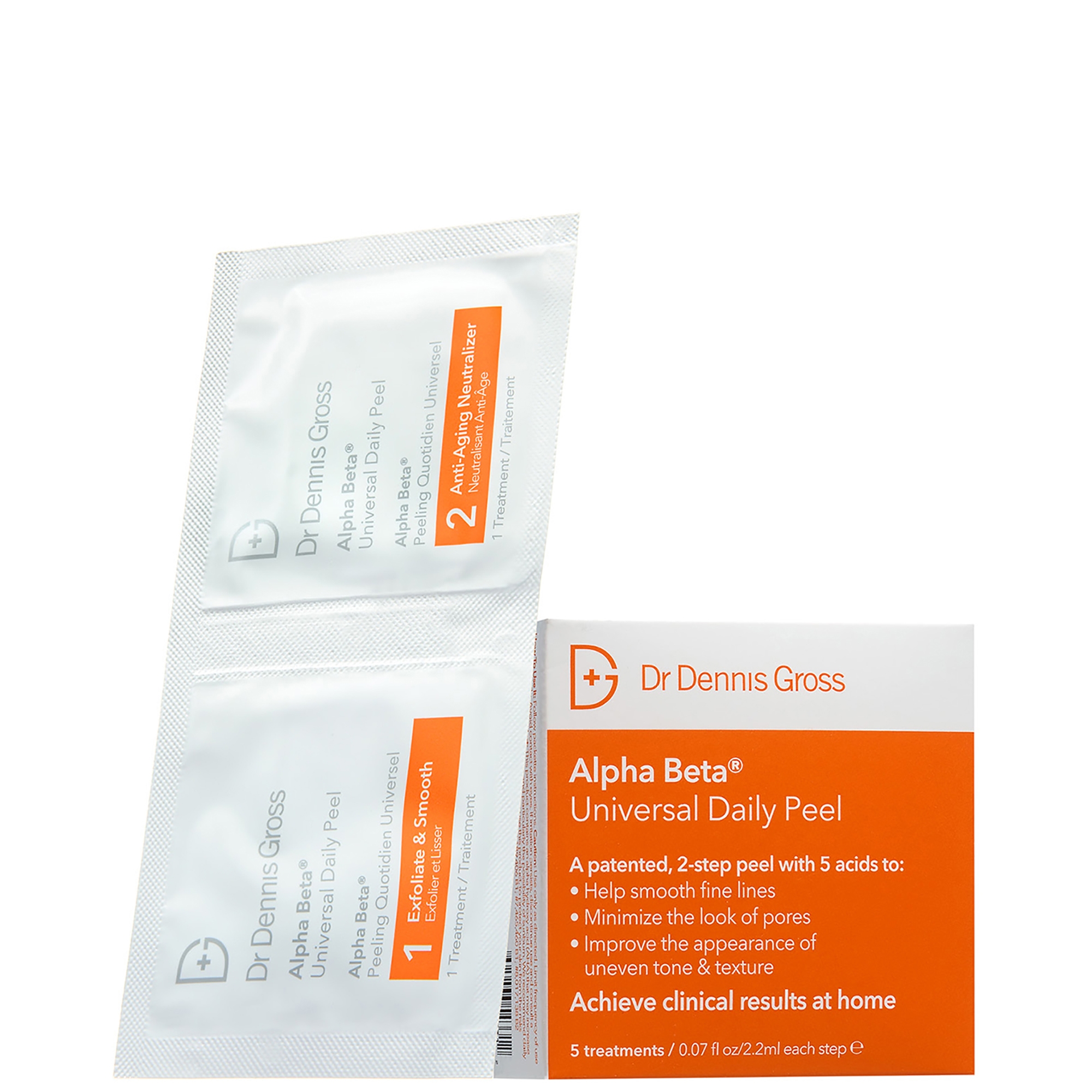 Dr Dennis Gross Skincare Alpha Beta Universal Daily Peel 9pcs