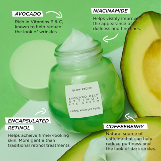 GLOW RECIPE Avocado Melt Retinol Eye Cream 15ml