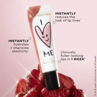 Ole Henriksen Pout Preserve Peptide Lip Treatment Anine Bing I <3 Me Strawberry Sorbet Glimmer 12ml